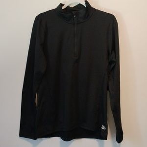 Reebok half zip light weight slim sweatshirt